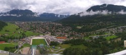 Archived image Webcam Garmisch-Partenkirchen - Great Olympic Hill of the ski stadium 09:00