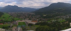 Archived image Webcam Garmisch-Partenkirchen - Great Olympic Hill of the ski stadium 07:00