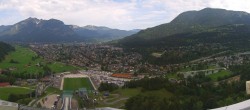 Archived image Webcam Garmisch-Partenkirchen - Great Olympic Hill of the ski stadium 09:00