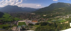 Archived image Webcam Garmisch-Partenkirchen - Great Olympic Hill of the ski stadium 15:00