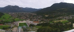 Archiv Foto Webcam Olympiaschanze in Garmisch-Partenkirchen 09:00