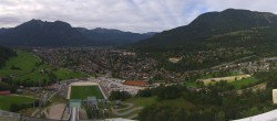 Archiv Foto Webcam Olympiaschanze in Garmisch-Partenkirchen 15:00