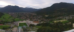 Archiv Foto Webcam Olympiaschanze in Garmisch-Partenkirchen 17:00