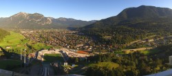 Archived image Webcam Garmisch-Partenkirchen - Great Olympic Hill of the ski stadium 07:00