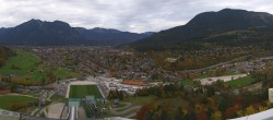 Archived image Webcam Garmisch-Partenkirchen - Great Olympic Hill of the ski stadium 08:00
