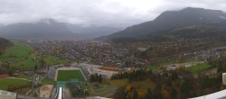 Archiv Foto Webcam Olympiaschanze in Garmisch-Partenkirchen 09:00