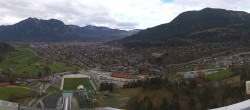 Archived image Webcam Garmisch-Partenkirchen - Great Olympic Hill of the ski stadium 11:00