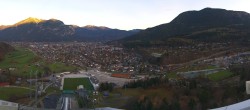 Archived image Webcam Garmisch-Partenkirchen - Great Olympic Hill of the ski stadium 06:00