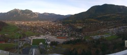 Archived image Webcam Garmisch-Partenkirchen - Great Olympic Hill of the ski stadium 07:00