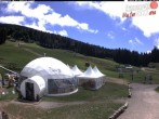 Archiv Foto Webcam Paganella: Berghütte Meriz 13:00