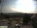 Archived image Webcam View from the top of the town hall in Masserberg towards the Thuringian Forest 09:00