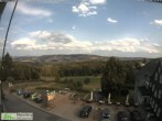 Archived image Webcam View from the top of the town hall in Masserberg towards the Thuringian Forest 15:00