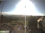 Archived image Webcam View from the top of the town hall in Masserberg towards the Thuringian Forest 08:00