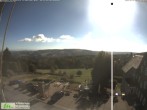 Archived image Webcam View from the top of the town hall in Masserberg towards the Thuringian Forest 09:00