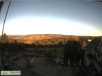 Archived image Webcam View from the top of the town hall in Masserberg towards the Thuringian Forest 17:00