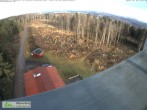 Archiv Foto Webcam Rennsteigwarte beim Masserberg - Skilift am Ersteberg 07:00