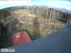Archiv Foto Webcam Rennsteigwarte beim Masserberg - Skilift am Ersteberg 09:00
