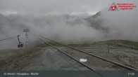Archiv Foto Webcam Corvatsch Mittelstation Murtel 16:00