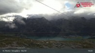 Archiv Foto Webcam Corvatsch Mittelstation Murtel 18:00