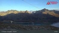 Archiv Foto Webcam Corvatsch Mittelstation Murtel 06:00