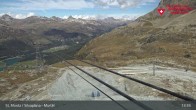Archiv Foto Webcam Corvatsch Mittelstation Murtel 12:00