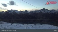 Archived image Webcam Corvatsch middle station Murtel 00:00