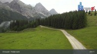 Archiv Foto Webcam Feldernalm in Ehrwald 08:00