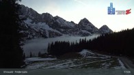 Archived image Webcam Feldernalm in Ehrwald - Zugspitze 00:00