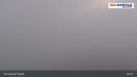 Archiv Foto Webcam Blick vom Gipfel des Tanvaldský Špičák ins Tal 04:00