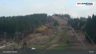 Archiv Foto Webcam Blick vom Gipfel des Tanvaldský Špičák ins Tal 00:00