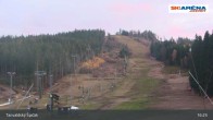 Archived image Webcam The top of Tanvaldský Špičák 21:00