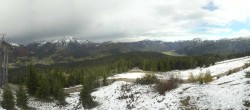 Archived image Webcam Dachstein West: Top station Hornbahn 13:00