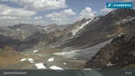 Archiv Foto Webcam Kaunertaler Gletscher: Karlesjoch 14:00