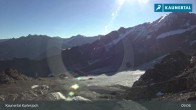 Archiv Foto Webcam Kaunertaler Gletscher: Karlesjoch 08:00