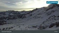 Archiv Foto Webcam Kaunertaler Gletscher: Karlesjoch 07:00