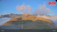 Archiv Foto Webcam Pizol: Laufböden Pardiel Bergstation 06:00