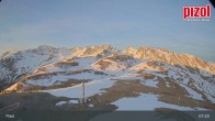 Archiv Foto Webcam Pizol: Laufböden Pardiel Bergstation 06:00