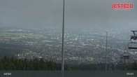 Archiv Foto Webcam Blick auf den Ještěd 08:00