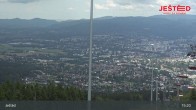 Archiv Foto Webcam Blick auf den Ještěd 14:00