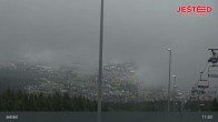 Archived image Webcam View from Stanice lanovky ČD, Liberec - Horní Hanychov 10:00