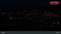 Archived image Webcam View from Stanice lanovky ČD, Liberec - Horní Hanychov 04:00