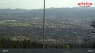 Archived image Webcam View from Stanice lanovky ČD, Liberec - Horní Hanychov 07:00