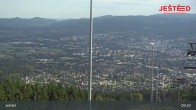 Archived image Webcam View from Stanice lanovky ČD, Liberec - Horní Hanychov 08:00