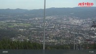 Archived image Webcam View from Stanice lanovky ČD, Liberec - Horní Hanychov 10:00