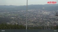 Archived image Webcam View from Stanice lanovky ČD, Liberec - Horní Hanychov 14:00