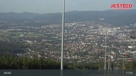 Archived image Webcam View from Stanice lanovky ČD, Liberec - Horní Hanychov 16:00