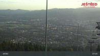 Archived image Webcam View from Stanice lanovky ČD, Liberec - Horní Hanychov 06:00