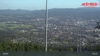 Archived image Webcam View from Stanice lanovky ČD, Liberec - Horní Hanychov 08:00