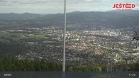 Archived image Webcam View from Stanice lanovky ČD, Liberec - Horní Hanychov 10:00