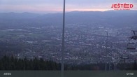 Archived image Webcam View from Stanice lanovky ČD, Liberec - Horní Hanychov 07:00